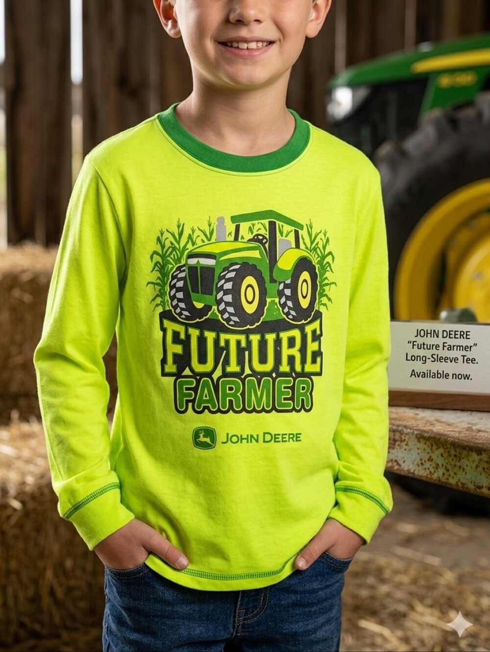 John Deere ⭐🧡Future Farmer" Tractor Tee